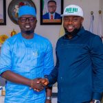 ONDO NUJ FELICITATES YOUTH MINISTER, WISDOM OLAWANDE